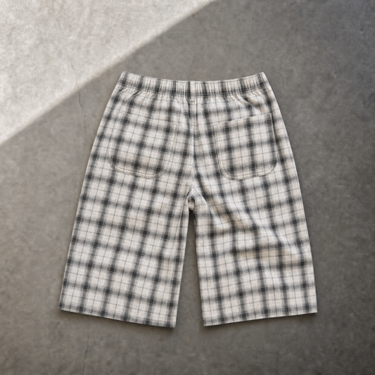 plaid shorts